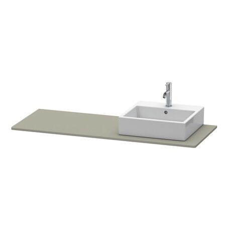 Duravit Xsquare Console Stone Gray Satin Matt XS060GR9292